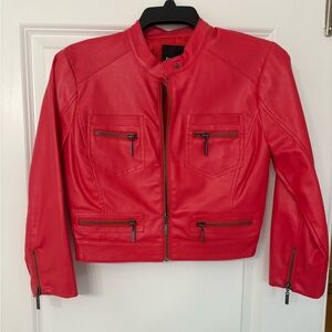 bebe Vibrant Red  Jacket